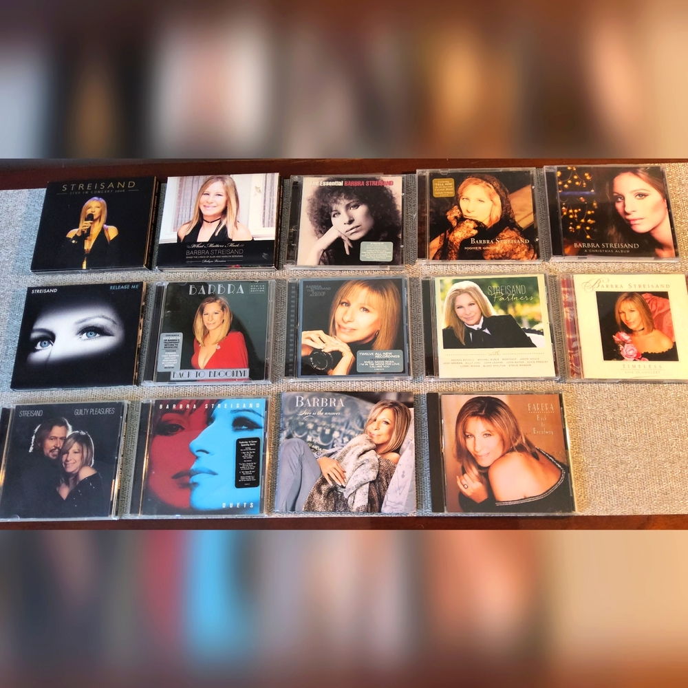 Barbra Streisand CDs - bundle of 14 CDs